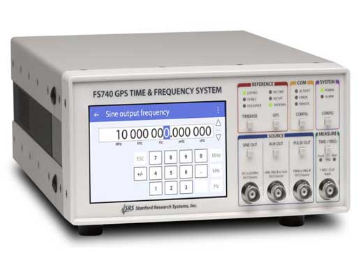 通過FS740設(shè)備利用GPS/北斗馴服銣鐘